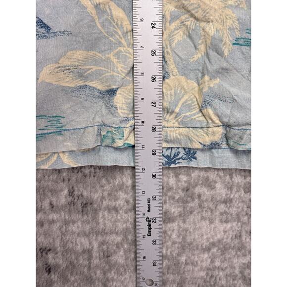 Tommy Bahama Shirt XL Mens Silk Hawaiian Island Volcano Button Down - Picture 6 of 7